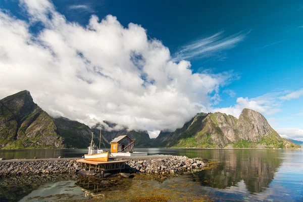 Удивительная природа Лофотенских островов, Норвегия — стоковое фото