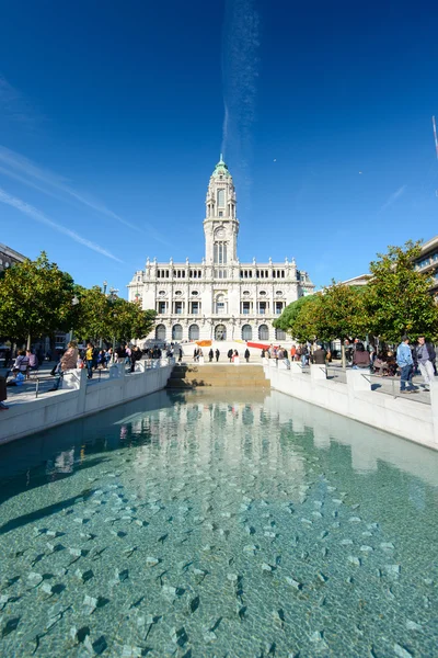 Hôtel de ville de Porto, Portugal — Photo