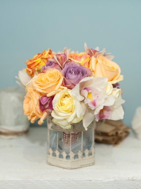 Vazodaki güzel çiçekler