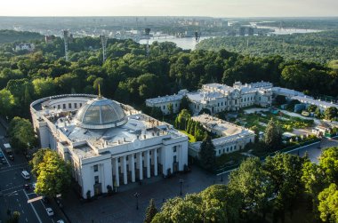 Kiev Verkhovna rada. Yönetim Binası