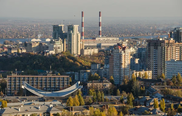 Panorama den města Kyjev — Stock fotografie