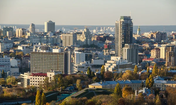 Київська бізнес із видом на місто, Панорама, Київ — стокове фото