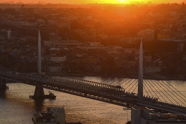 Tercer puente, puente del sultán Yavuz Selim — Foto de Stock