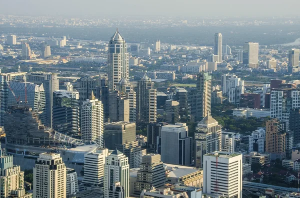 Bangkok vista da cidade de cima, Tailândia . — Fotografia de Stock