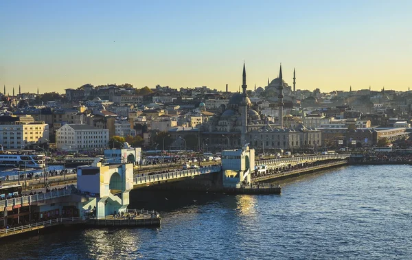 Estambul, Turquía, Vista desde la Torre Galata — Foto de Stock