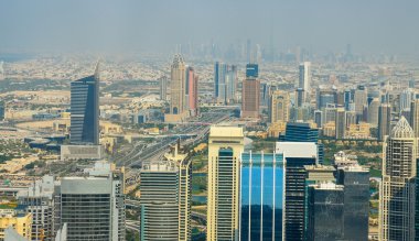 BAE 'deki Dubai Marina gökdelenleri