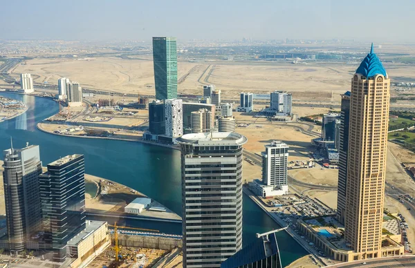 Vista aérea del centro de Dubai — Foto de Stock