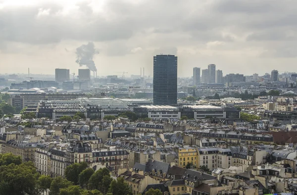 Panorama de Paris. Vista da Catedral Notre Dame de Paris. França . — Fotografia de Stock