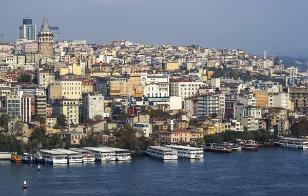 Hermosa vista de la ciudad de Estambul, Turquía — Foto de Stock