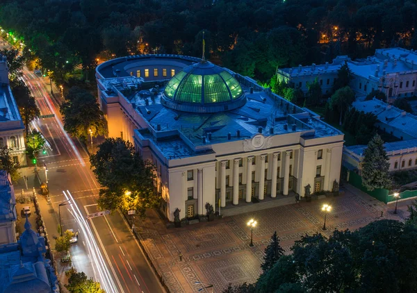 Верховної Ради України, Київ. Адміністрація парламенту України — стокове фото