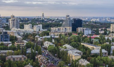 Pechersk, Kiev üstten görüntülemek