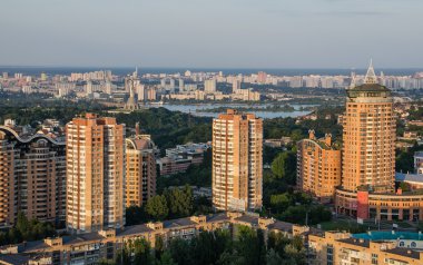 Pechersk, Kiev üstten görüntülemek