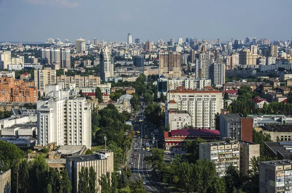 Visa Pechersk, Kiev från toppen — Stockfoto
