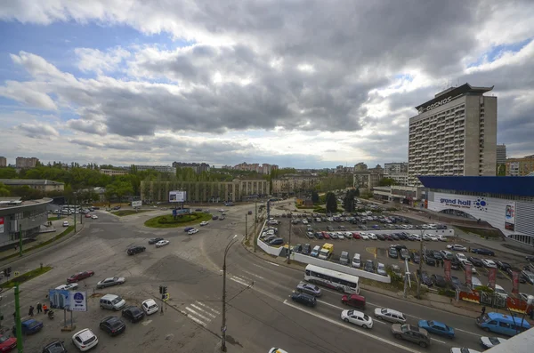 Centra města, hlavního města Moldavsko Kišiněv — Stock fotografie