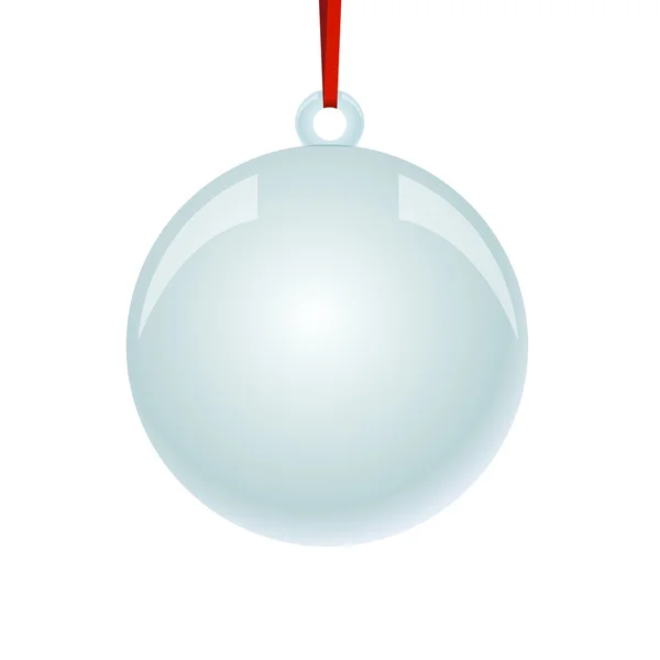 Noel Newyear top asılı kurdele ile 