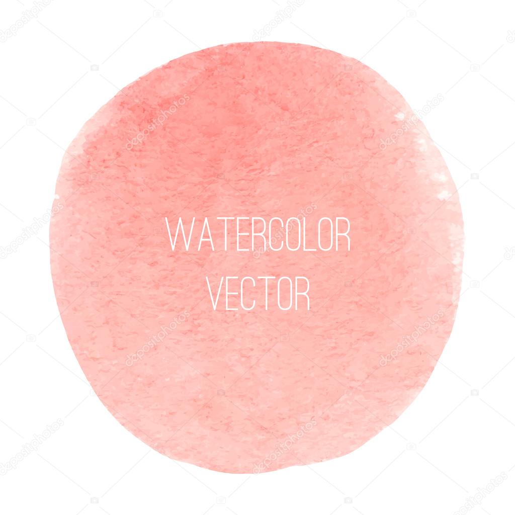 Watercolor texture spot vector