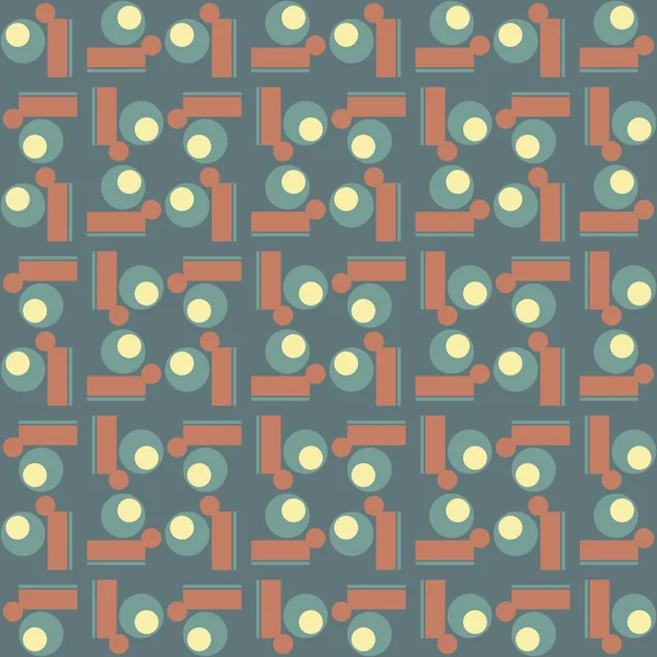 retro tarzı geometrik seamless modeli