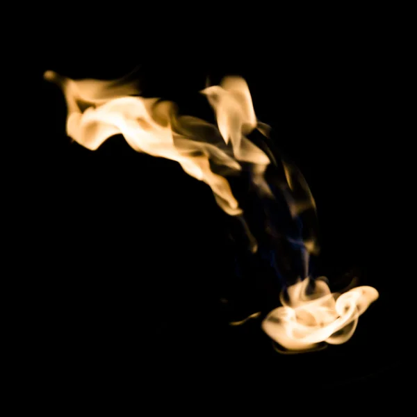 Tűz négyzet alakú képet — Stock Fotó
