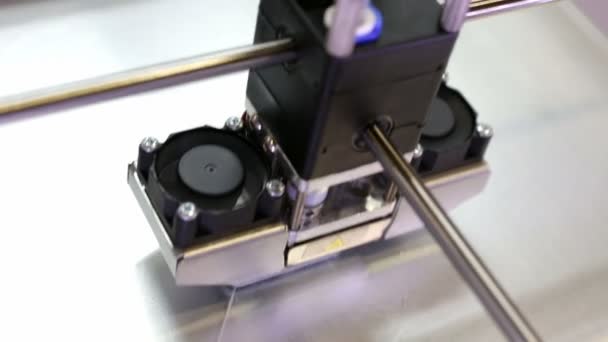 Drukarki 3D drukowanie — Wideo stockowe