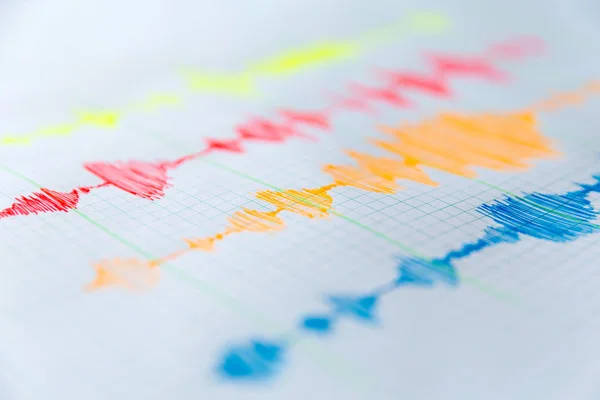 Seismological device sheet - Seismometer — Stock Photo, Image