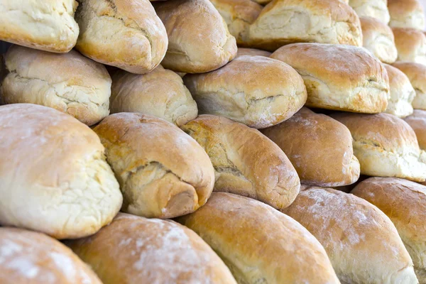 伝統的な手作りパン — ストック写真