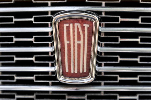 Retro FIAT car logo — Stock Photo, Image