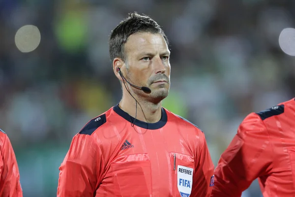 Mark Clattenburg nemzetközi labdarúgó-játékvezető — Stock Fotó