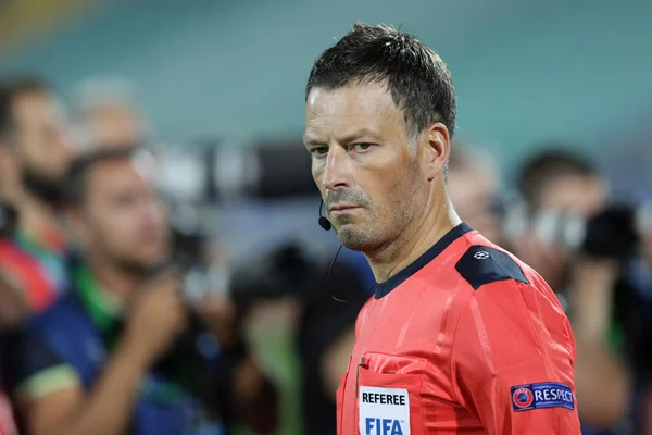 Mark Clattenburg fotbollsdomare — Stockfoto