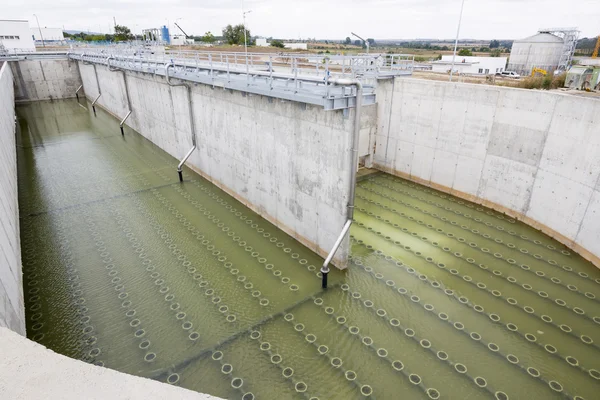 Kläranlage Wassertank — Stockfoto