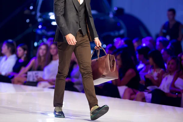 Sofía Fashion Week bolso masculino — Foto de Stock