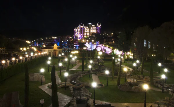 Royal Castle Hotel, gece — Stok fotoğraf