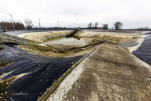 Станция очистки воды — стоковое фото