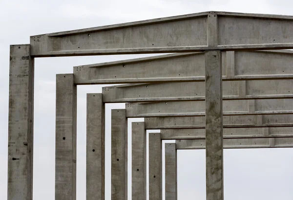 Construção de instalações residuais — Fotografia de Stock