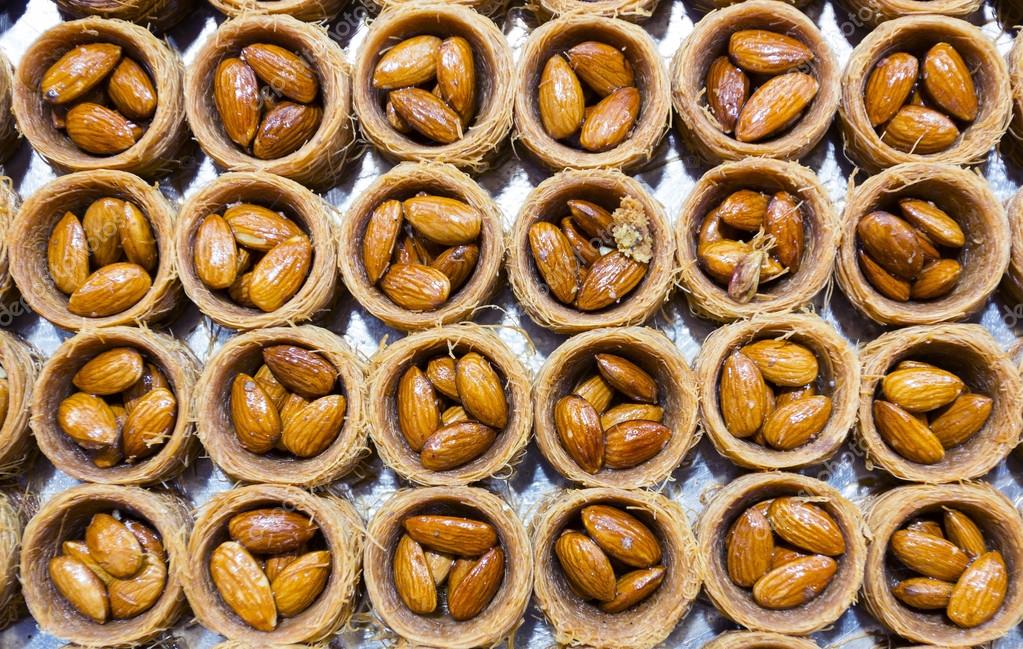 Almond sweets — Stock Photo © Belish 60457339