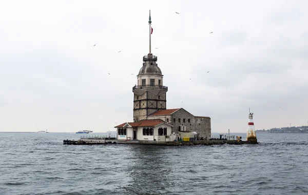 Mainden toren Istanbul — Stockfoto