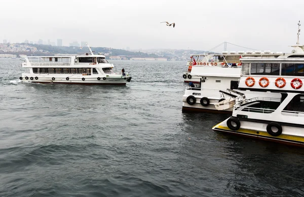 Босфорская лодка — стоковое фото