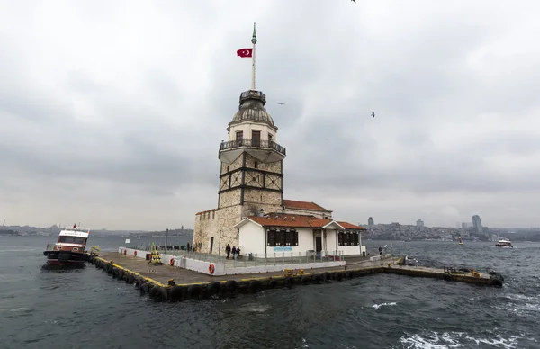 Mainden věž Istanbul — Stock fotografie