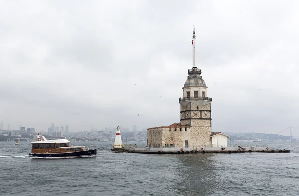 Mainden toren Istanbul — Stockfoto