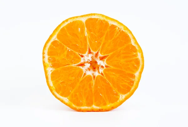 Mitad de mandarina — Foto de Stock