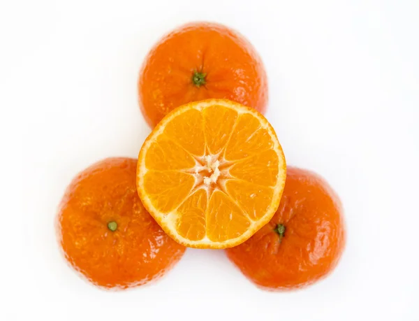 Tangerine half — Stock Photo, Image