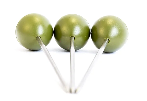 Green olive sticks — Stock Photo, Image