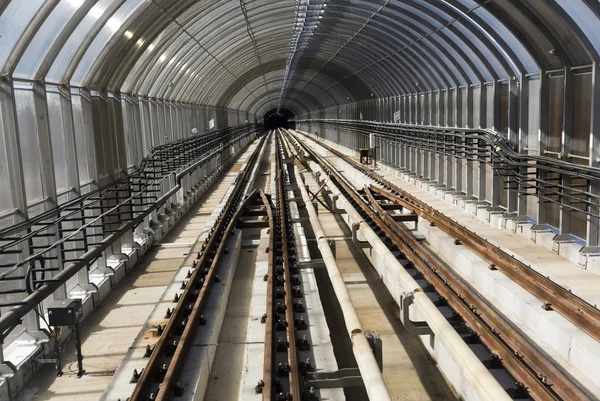 Túnel del metro sin movimiento —  Fotos de Stock