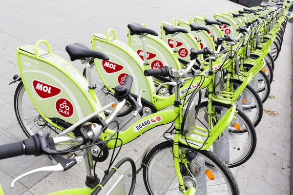 Budapest bicycle sharing system — Stock Photo, Image