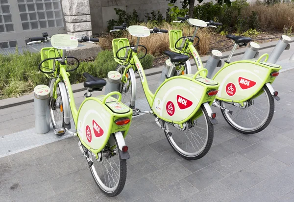 Budapest bicycle sharing system — Stock Photo, Image