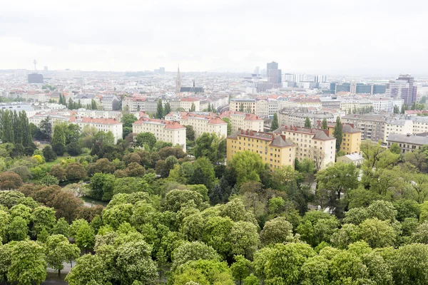 Vienna cityscape aerial view — Stock Photo, Image
