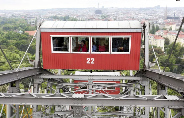 Vienna gigantyczne koła diabelski — Zdjęcie stockowe