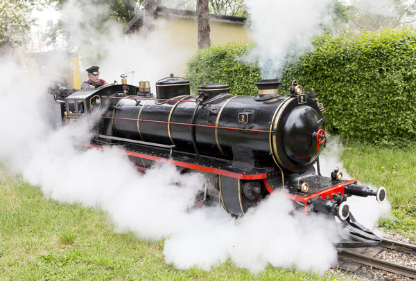 Лилипут Пратер Парк Вена Лицензионные Стоковые Фото