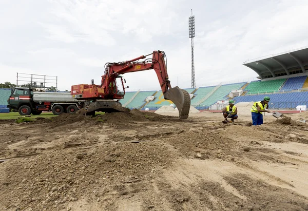 Bulgarian national stadium renovation — Stock Fotó