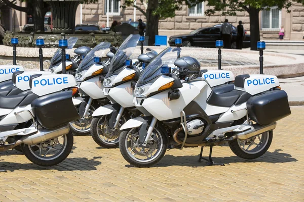 Motociclos policiais — Fotografia de Stock