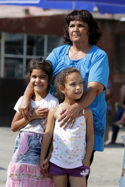 Bambini zingari — Foto Stock